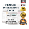 Female steroid cycles