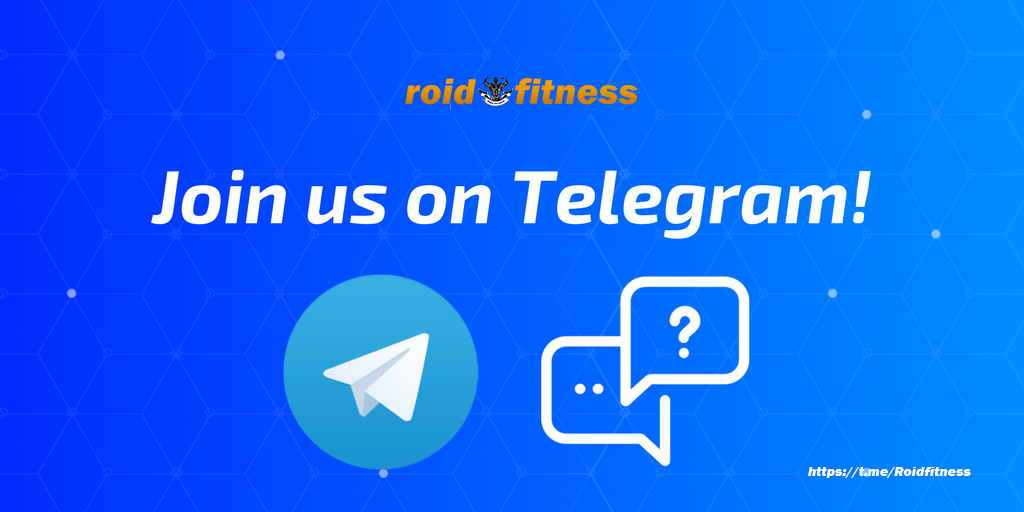 Join us on telegram - roidfitness